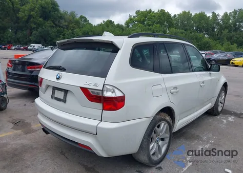 2007 BMW X3 3.0Si from USA, damaged, VIN WBXPC93437WF09134
